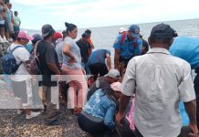 Recuperan cuerpo en Ometepe de hombre que pereció ahogado Foto: En Ometepe, luego de casi seis horas de búsqueda, encuentra el cuerpo/TN8