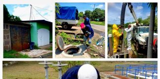 Foto: Mantenimiento completo del sistema de saneamiento en Acoyapa