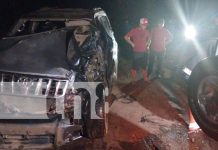 Conductor casi se mata tras sufrir accidente en Ometepe Foto: accidente, en el municipio de Moyogalpa, Isla de Ometepe/TN8