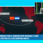 Para eliminar la pobreza, Nicaragua y China navegan juntos la nueva ruta marítima Foto: Estudio TN8 aborda el tema de la nueva ruta marítima entre Nicaragua y China