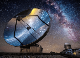 Foto: Construcción del radiotelescopio Square Kilometer Array (SKA) con apoyo de China