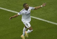Mbappé anota gol en el primer título con Real Madrid
