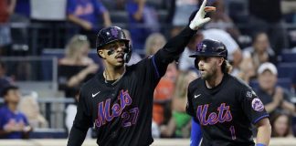 Mark Vientos con gran rendimiento en la Liga Nacional