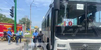 Foto: Mortal accidente acaba con vida de motorizado en Managua, sector de semáforos del Dancing / TN8