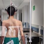 Histórico: Primera cirugía de corrección de escoliosis en Nicaragua Foto: Preparación en Nicaragua para cirugía de escoliosis / TN8