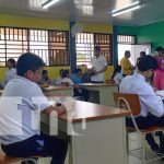 Competencia con chavalos «filosos» a las matemáticas en Managua Foto: Competencia de matemáticas desde aulas de clases en Managua / TN8