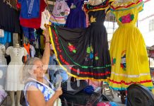 Mercados de Chinandega activados con vestimenta y calzados patrios Foto: Mercados de Chinandega con productos patrios / TN8