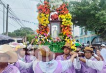 Y sigue la fiesta: Alegría en Managua con el Santo Domingo de abajo Foto: Alegría con el Santo Domingo de Abajo / TN8