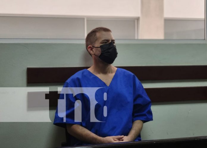 Foto: Proceso judicial por parricidio contra una mujer en Villa Fontana, Managua / TN8 Foto: Proceso judicial por parricidio contra una mujer en Villa Fontana, Managua / TN8