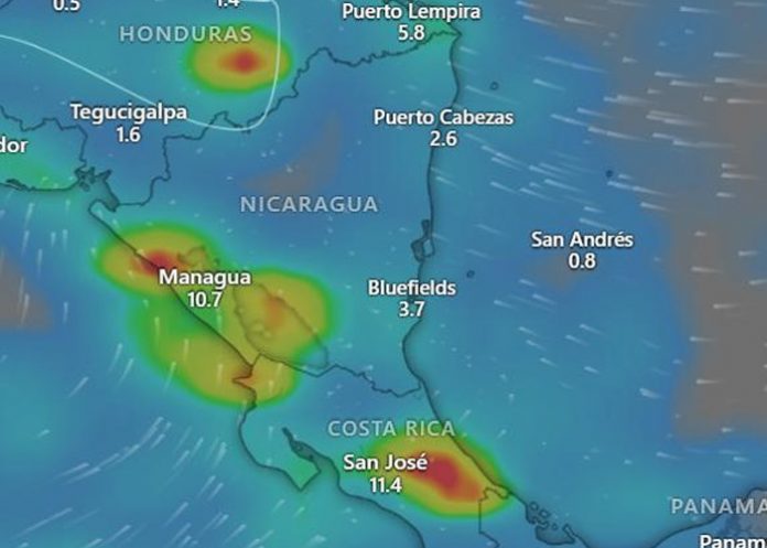 Foto: Pronóstico del clima en Nicaragua