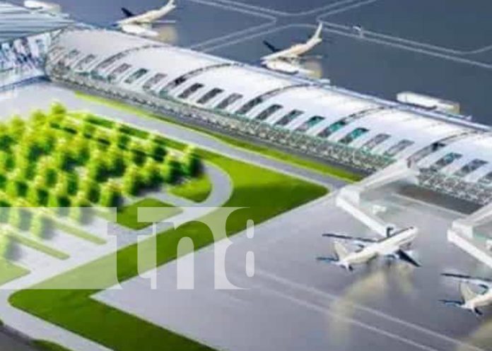 Foto: Construcción del aeropuerto Punta Huete en Nicaragua / TN8 Foto: Construcción del aeropuerto Punta Huete en Nicaragua / TN8