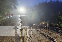 Totalmente reparado: Tramo del km 148 de la carretera vieja Jinotega hacia Matagalpa Foto: Tramo carretero 148 Jinotega-Matagalpa / TN8