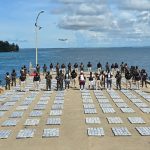 Honduras incauta aproximadamente 4 toneladas de cocaína en el Caribe Foto: Operativo en Honduras /cortesía