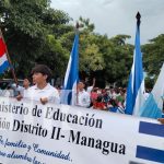Colegio Ramírez Goyena de Managua vive las fiestas patrias con alegría Foto: Los alumnos del colegio Ramírez Goyena, en Managua, participaron en desfile/TN8