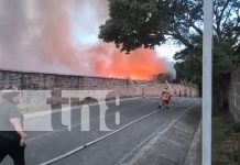 Infernal incendio reduce a cenizas una fábrica procesadora de tabaco en Estelí Infernal incendio reduce a cenizas una fábrica procesadora de tabaco en Estelí