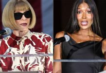 Foto: Naomi Campbell y Anna Wintour /cortesía