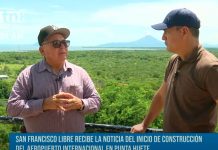 “Extraordinario”, así describen los habitantes la construcción del Aeropuerto Internacional en Punta Huete Foto: Habitantes celebran la construcción del aeropuerto internacional /TN8