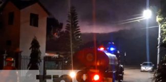 Foto: Incendio en Jinotepe /TN8