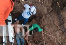 Derrumbe en Matagalpa: Dos trabajadores rescatados con vida y trasladados al hospital Foto: Derrumbe en Matagalpa: Dos trabajadores rescatados con vida y trasladados al hospital/TN8