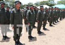 Pobladores y autoridades elogian labor del Ejército de Nicaragua en el Triángulo Minero Foto: Pobladores y autoridades elogian labor del Ejército de Nicaragua en el Triángulo Minero/TN8