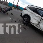Motociclista Fallece en Violento Choque en la Carretera Managua – El Crucero Un accidente de tránsito ocurrido la tarde de este martes en el kilómetro 27 de la Carretera Panamericana Sur, El Crucero, Managua