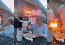 Quisieron sorprender a su abuela durante su cumpleaños y casi provocan un incendio Quisieron sorprender a su abuela durante su cumpleaños y casi provocan un incendio
