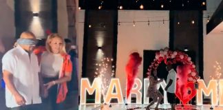 Foto: Mujer le pide matrimonio a su novio /Cortesía