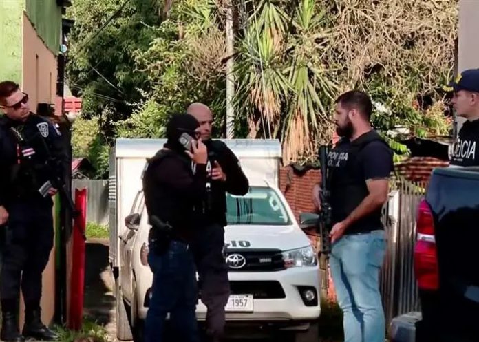 Foto: Operativo en Costa Rica /cortesía Foto: Operativo en Costa Rica /cortesía