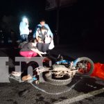 Brutal choque entre dos motocicletas deja como resultado dos muertos en Rivas Foto: Brutal choque entre dos motocicletas deja como resultado dos muertos en Rivas/TN8