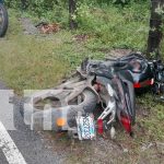 Fatal accidente de tránsito en Quilalí, Nueva Segovia cobra la vida de dos personas Foto: Fatal accidente de tránsito en Quilalí, Nueva Segovia cobra la vida de dos personas/TN8