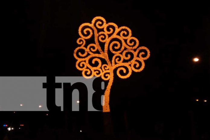 1 Foto: Árbol de la Vida se inaugura en Nandaime con homenaje a los héroes caídos/TN8