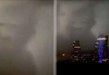 Tormenta en Turquía deja «pálidos» a todos tras una misteriosa «cara» en el cielo Foto: Tormenta en Turquía /cortesía