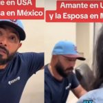 Hombre «sinvergüenza» le dice a su amante que respete a su esposa (VIDEO) Foto: La discusión viral de un hombre /cortesía