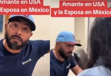 Hombre «sinvergüenza» le dice a su amante que respete a su esposa (VIDEO) Foto: La discusión viral de un hombre /cortesía