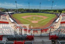 Fanáticos listos para estrenar el moderno Estadio Rigoberto López Pérez en León Foto: Fanáticos listos para estrenar el moderno Estadio Rigoberto López Pérez en León/ TN8