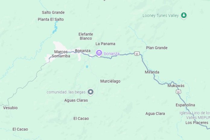 1 Foto: Trágica muerte de minero artesanal en Bonanza tras caída en mina Mil Cien/TN8
