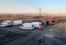 Explosión en mina de carbón en Irán cobra la vida de 51 personas y deja 17 heridos Foto: Explosión de una mina de carbón en Irán/Cortesía