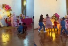 Foto: baby shower estuvo a punto de terminar en caos/Cortesía