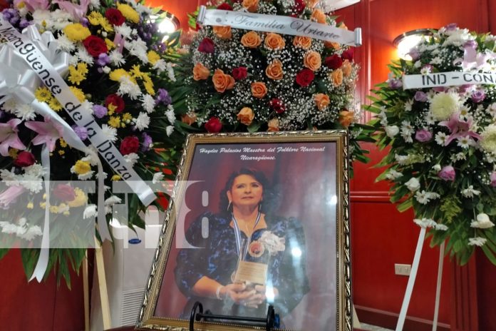 Foto: Maestra Haydeé Palacios, promotora del folklore nicaragüense /TN8 Foto: Maestra Haydeé Palacios, promotora del folklore nicaragüense /TN8