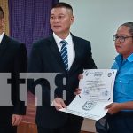 Clausuran cursos de capacitación policial impartidos por China a agentes nicaragüenses Foto: Clausuran cursos de capacitación policial impartidos por China a agentes nicaragüenses/TN8