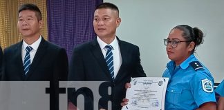 Foto: Clausuran cursos de capacitación policial impartidos por China a agentes nicaragüenses/TN8