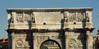 Foto: Tormenta en Roma: Daños en el Arco de Constantino por un rayo