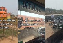 ¡Por poquito! Camioneta al borde del desastre tras impactar con un tren Foto: Camioneta al borde del desastre /cortesía