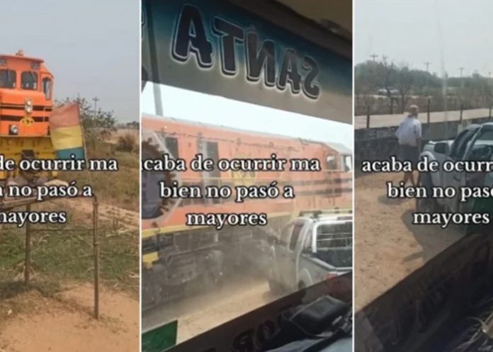 Foto: Camioneta al borde del desastre /cortesía Foto: Camioneta al borde del desastre /cortesía