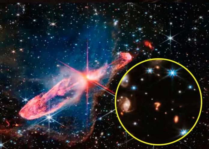 1.1 El telescopio espacial James Webb; ha capturado una visión impresionante sobre el proceso de formación estelar en el universo