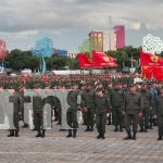 Ensayos generales para el desfile del 45º aniversario del Ejército de Nicaragua Foto: Conmemoración del 45º aniversario de la fundación del Ejército de Nicaragua/TN8