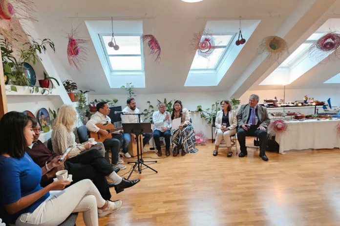 Foto: Embajada de Nicaragua en Austria celebró el 203° Aniversario de la Independencia con una Fiesta Nacional en Viena./Cortesía Foto: Embajada de Nicaragua en Austria celebró el 203° Aniversario de la Independencia con una Fiesta Nacional en Viena./Cortesía