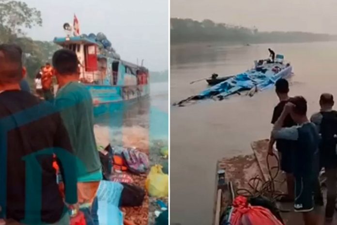 Foto: Naufragio de una embarcación en Perú /Cortesía Foto: Naufragio de una embarcación en Perú /Cortesía