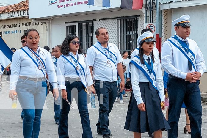 2 Foto: Cuarto Desfiles Patrio en Nueva Segovia lleno de colorido, música y patriotismo/TN8