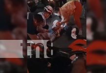 Fuerte accidente de tránsito en Carretera a Masaya deja a un motociclista lesionado Foto: Fuerte accidente de tránsito en Carretera a Masaya deja a un motociclista lesionado/TN8